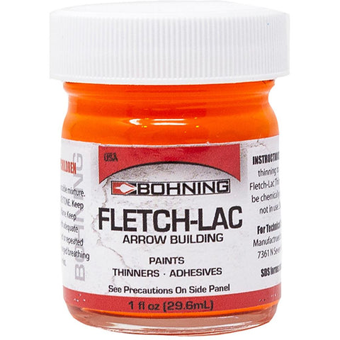 Bohning Fletch-Lac Paint Blaze Orange 1 oz.