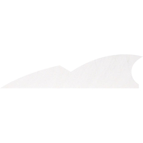 Gateway Batwing Feathers Flo White 2 in. LW 50 pk.