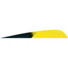 Gateway Parabolic Feathers Kuro Flo Yellow 4 in. LW 50 pk.