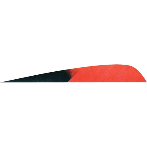 Gateway Parabolic Feathers Kuro Red 4 in. LW 50 pk.