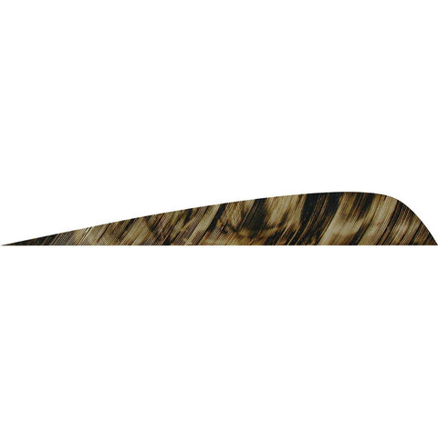 Gateway Parabolic Feathers Tre Brown 4 in. LW 50 pk.
