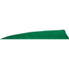 Gateway Shield Cut Feathers Green 4 in. RW 50 pk. - Gateway - View 1