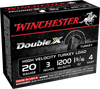 Winchester Ammo STH2034 Double X Turkey 20 Gauge 3" 1-5/16 oz 4 Shot 10 Bx/ 10 Cs - Winchester - View 1