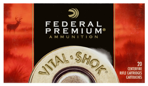 Federal P270P Vital-Shok 270 Winchester Nosler Partition 130 GR 20Box/10Case