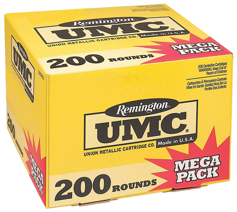 Remington Ammunition L223R7A UMC 223 Remington/5.56 NATO JHP 45 GR 200Box/4Case - 200 Rounds