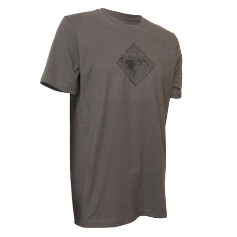 Elevation HUNT TOPO Tee Grey Medium