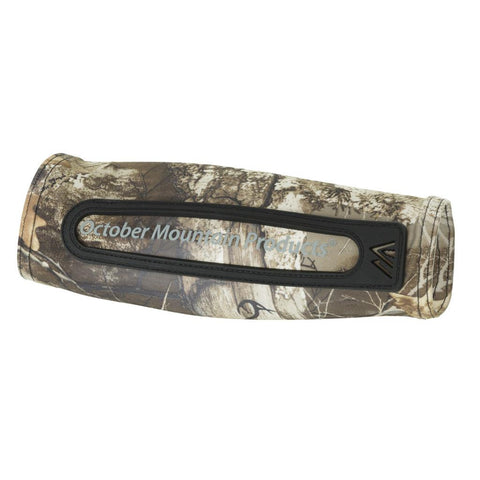 October Mountain Compression Arm Guard  Realtree Edge Jacket Fit