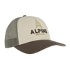 Alpine Low Pro Trucker Cap Brown/Loden/Tan - Alpine - View 1