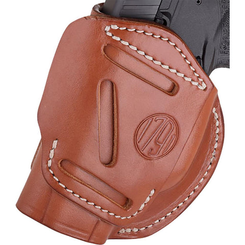 1791 Gunleather 4 Way IWB & OWB Holster Size 4 Stealth Black Right Hand