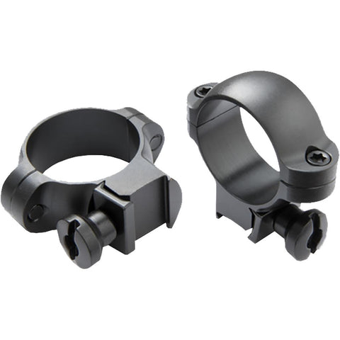 Burris Rimfire/Airgun Rings 1 in. High Deluxe Steel Gloss Black