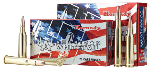 Hornady 81489 American Whitetail 6.5 Creedmoor 129 GR InterLock 20 Bx/ 10 Cs