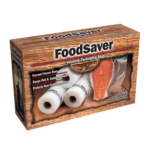 FoodSaver GameSaver Bag Rolls 8 in. x 20 ft. 2 pk.