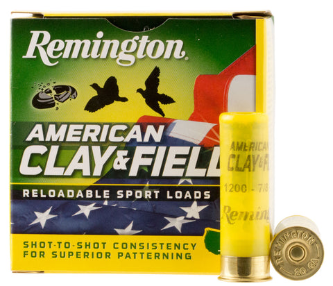 Remington Ammunition HT1275 American Clay & Field Sport  12 Gauge 2.75" 1 1/8 oz 7.5 Shot 25 Bx/ 10 Cs
