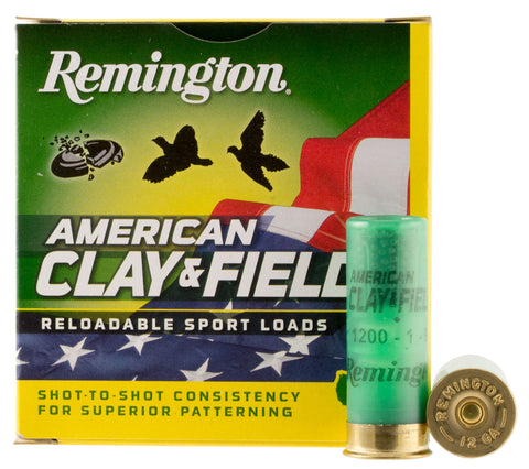 Remington Ammunition HT12L9 American Clay & Field Sport  12 Gauge 2.75" 1 oz 9 Shot 25 Bx/ 10 Cs