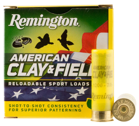 Remington Ammunition HT208 American Clay & Field Sport  20 Gauge 2.75" 7/8 oz 8 Shot 25 Bx/ 10 Cs