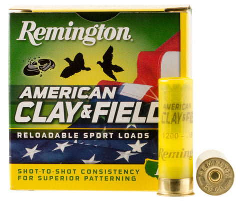 Remington Ammunition HT209 American Clay & Field Sport  20 Gauge 2.75" 7/8 oz 9 Shot 25 Bx/ 10 Cs