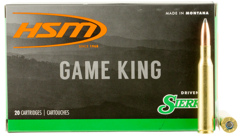 HSM 27013N Game King 270 Winchester 150 GR SBT 20 Bx/ 20 Cs