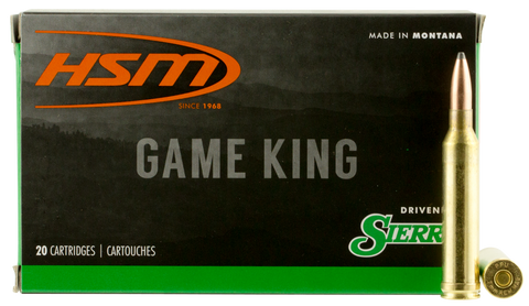 HSM 7MMMAG23N Game King 7mm Rem Mag 175 GR SBT 20 Bx/ 20 Cs