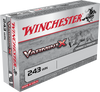 Winchester Ammo X243PLF Varmint X 243 Winchester 50 GR Lead-Free 20 Bx/ 10 Cs - Winchester - View 1