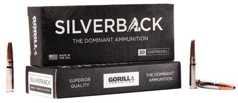 Gorilla SB300205SD Silverback 300 AAC Blackout/Whisper (7.62x35mm) 205 GR Solid Copper 20 Bx/ 10 Cs