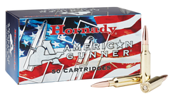 Hornady 81482 American Gunner 6.5 Creedmoor 140 GR BTHP 50 Bx/ 10 Cs
