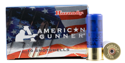 Hornady 86274 American Gunner 12 Ga 2.75" Buckshot 1 oz 00 Buck 10 Bx/ 10 Cs