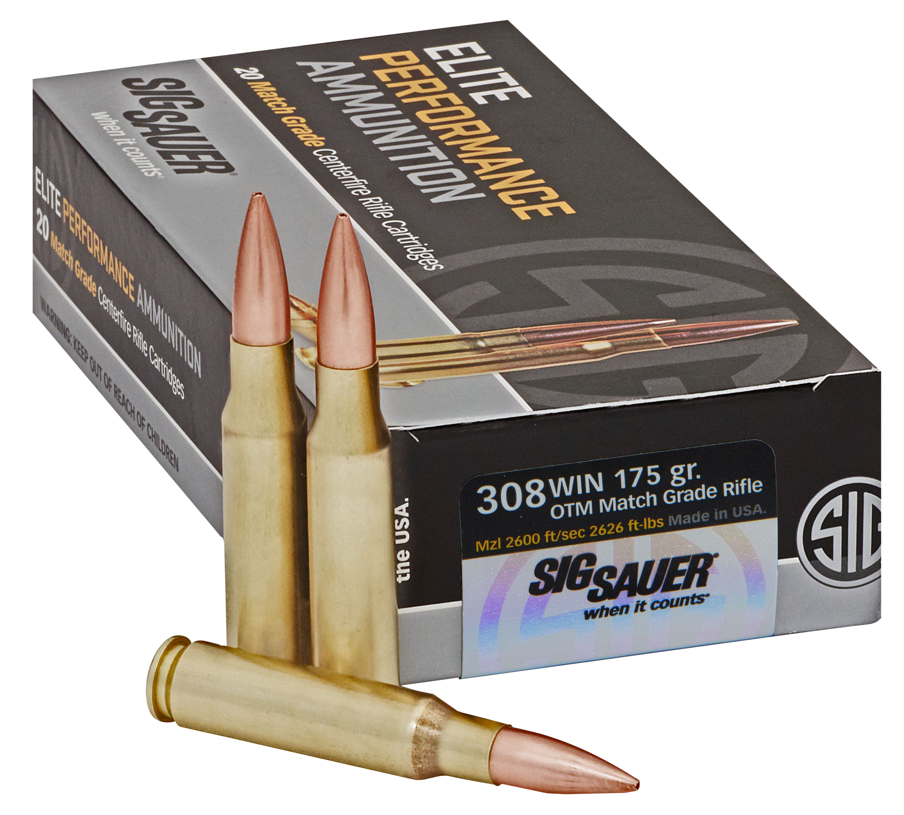 Sig Sauer Match Grade Ammo