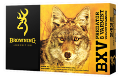 Browning Ammo B192300221 BXV Predator and Varmint 22 Hornet 35 GR Varmint 20 Bx/ 10 Cs