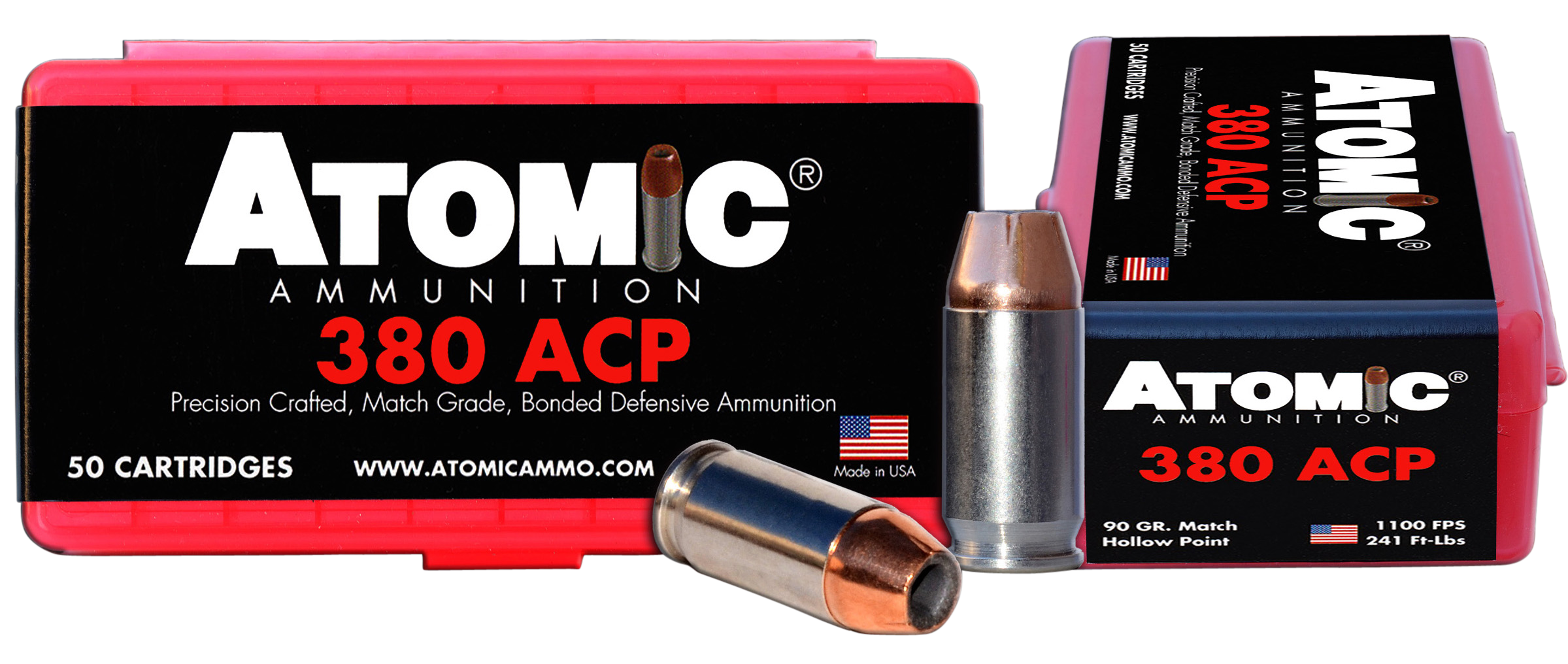 380 Auto Ammo - Atomic Defense HPoint Atomic Defense HPoint Ammo
