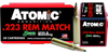 Atomic 00452 Match 223 Remington/5.56 NATO 77 GR Tipped MatchKing 50 Bx/ 10 Cs - Atomic - View 1
