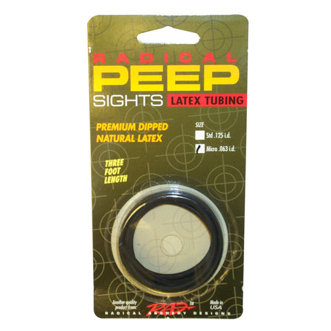 RAD Standard Peep Tubing Black 3 ft.