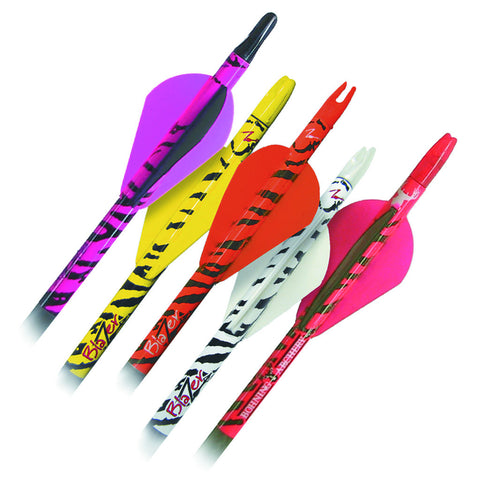 Bohning Blazer Arrow Wrap White Tiger 4 in. 13 pk.