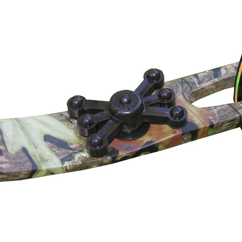 BowJax MonsterJax Limb Dampener Solid Limb Black 2 pk.