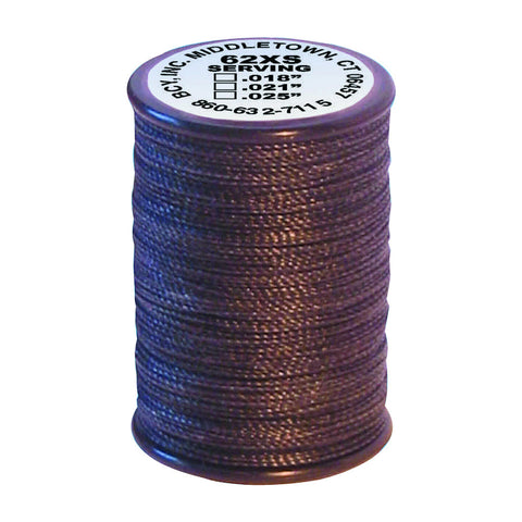 BCY 62XS Braided Center Serving Black .025 60 yds.
