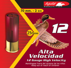 Aguila 1CHB1204 Field  12 Gauge 2.75" 1 1/4 oz 4 Shot 25 Bx/ 10 Cs