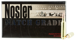 Nosler 60016 Match Grade 22 Nosler 77 GR Custom Competition 20 Bx/ 20 Cs