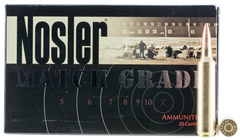 Nosler 51288 Match Grade 26 Nosler 140 GR Custom Competition 20 Bx/ 10 Cs