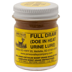 James Valley Gel Scents Full Draw Rut Lure 1 oz.
