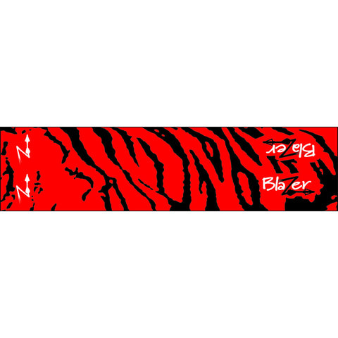 Bohning Blazer Arrow Wrap Red Tiger 4 in. 13 pk.