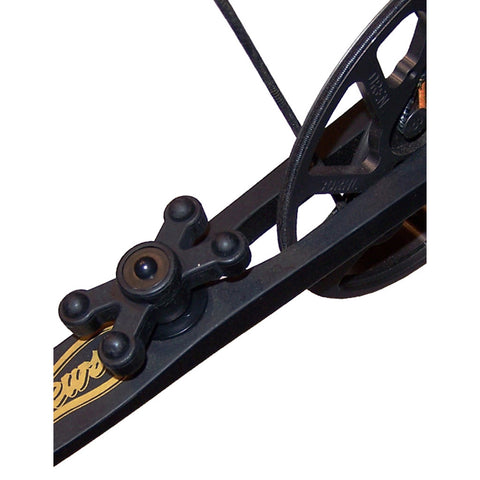 BowJax SlimJax Limb Dampener Black 2 pk.