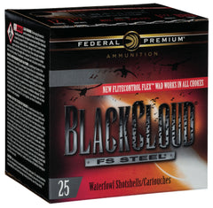 Federal PWBX134BBB Black Cloud FS Steel 12 Gauge 3.50" 1 1/2 oz BBB Shot 25 Bx/ 10 Cs