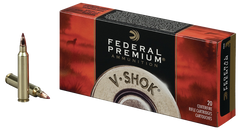 Federal P220B V-Shok 220 Swift 40 GR Nosler Ballistic Tip 20 Bx/ 10 Cs