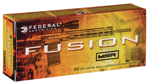 Federal F65GDLMSR1 Fusion MSR 6.5 Grendel 120 GR Soft Point 20 Bx/ 10 Cs