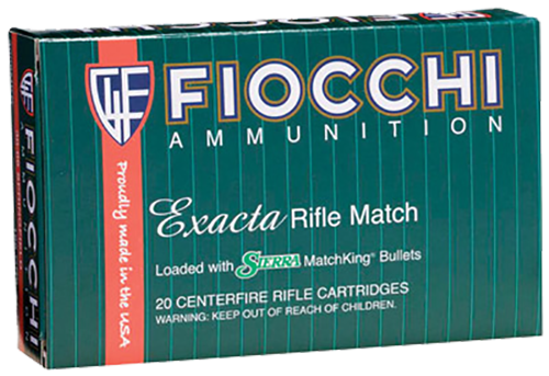 5.56 NATO Ammo - Fiocchi Exacta Sierra MatchKing HPBT Fiocchi Exacta Sierra MatchKing HPBT Ammo
