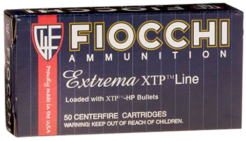 Fiocchi 40XTP25 Extrema XTP 40 S&W 155 GR XTP HP 25 Bx/ 20 Cs