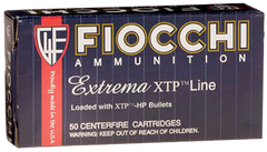 Fiocchi 380XTP25 Extrema XTP 380 ACP 90 GR XTP Hollow Point 25 Bx/ 20 Cs