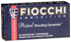 Fiocchi 32SWLL Shooting Dynamics 32 S&W Long 97 GR LRN 50 Bx/ 20 Cs