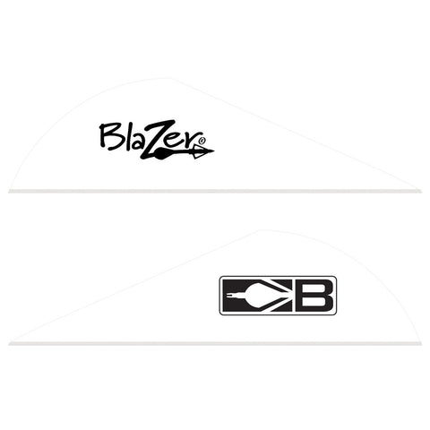 Bohning Blazer Vanes White 1000 pk.