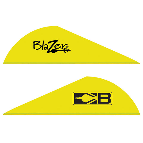 Bohning Blazer Vanes Neon Yellow 1000 pk.