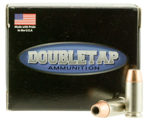 DoubleTap Ammunition 40180CE DT Defense 40 S&W 180 GR Jacketed Hollow Point 20 Bx/ 50 Cs